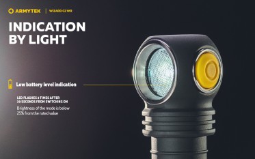 Armytek Wizard C2 WR WHITE s USB nabíjením